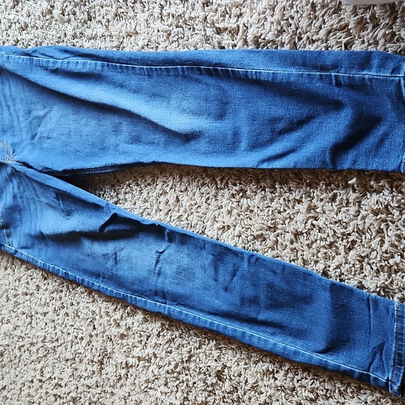 Old Navy Women's Super Skinny Jeans in Blue Size 12 - Picture 6 of 9